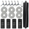 Accessories Kit Compatible for ECOVACS DEEBOT X2 Omni Vacuum Cleaner, Replacement Part Include Main Brush,HEPA Filter 1