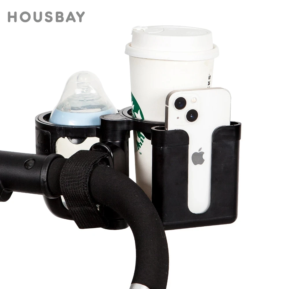 StrollerCupHolderPhoneSupportMilkBottleDrinkCupHolder