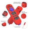 Silicone Protective Case for Roku Voice Remote Pro 2nd Edition RCB1R /RCOS1 Protection Cover for Roku Streaming Remote Control 3