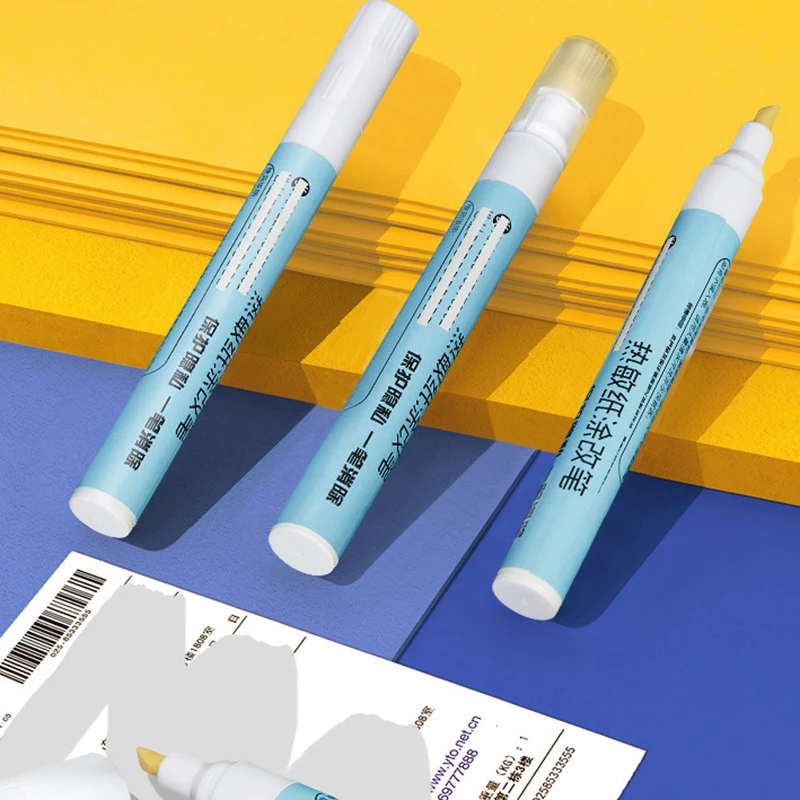 Thermal Paper Eraser Pen Versatile Protective Data Remover Thermal Printing Paper Takeaway Courier Bill Privacy Alteration Pen