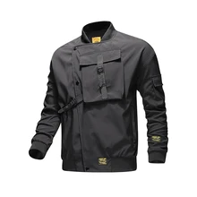 

L-5XL New Korean Fashion Jacket Man Casual Thin Loose Trendy Men's Jacket Waterproof Jacket