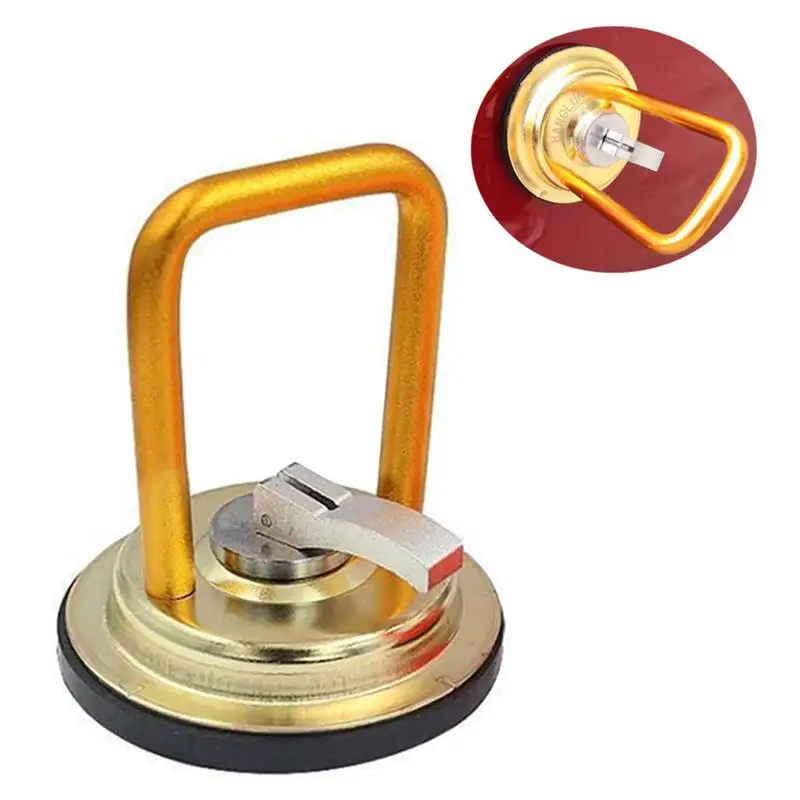 

Car Dent Puller Suction Cup Gold Aluminum Alloy Car Dent Remover Tool Car Dent Puller Car Body Repair Dent Removal For Cars