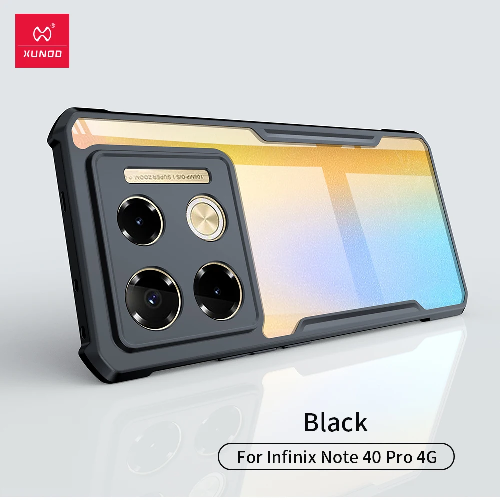 NILLKIN Coque De Téléphone Infinix Note 40 Pro Pro Plus 5G, Protection Arrière Super Givrée