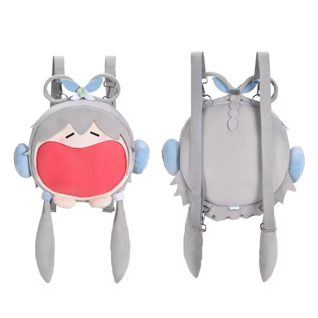 

Original V-Singer Itabag 40x42cm Luo Tianyi Cosplay Plush Ita Bag Anime Backpack Women Men Shoulder Crossbody School Bags Bemoe