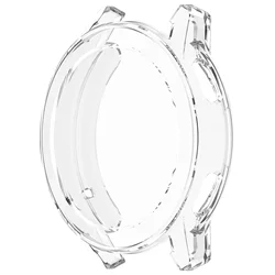 Premium Soft TPU Bumper Case for Xiaomi Watch S3 - All-Around Screen Protector (Clear)
