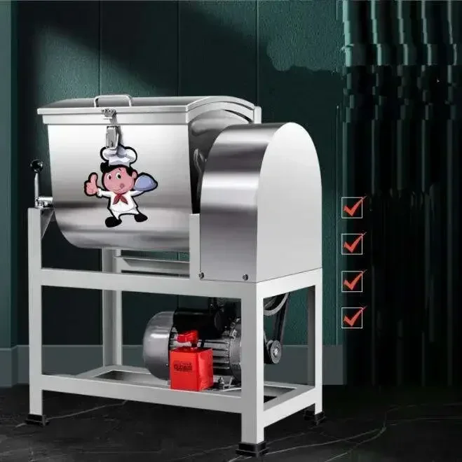Household Use Electric Flour Beater Bread Wheat Dough Kneading Machine Pizza Noodle Dough Mixer Mixing Equiment 2