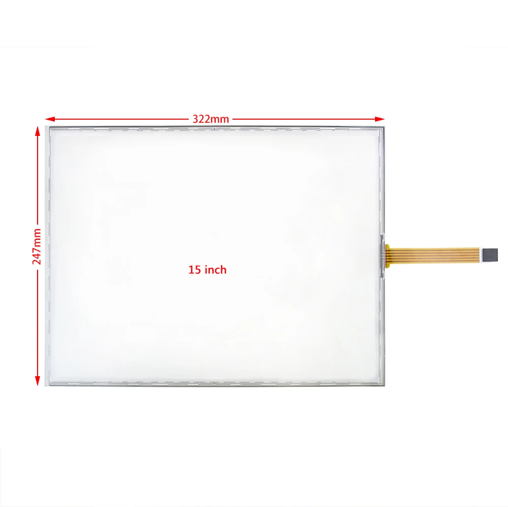 Painel de vidro resistive industrial 5 fio