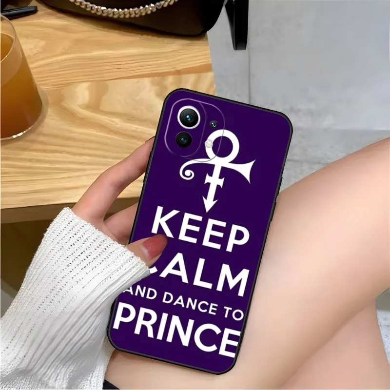 Pop Singer Prince Rogers Nelson Design Custodia Per Telefono Per Redmi Note 11 A C T 10 T X 4G 5G 7 A 8 A 9 S Pro Plus Soft Tpu