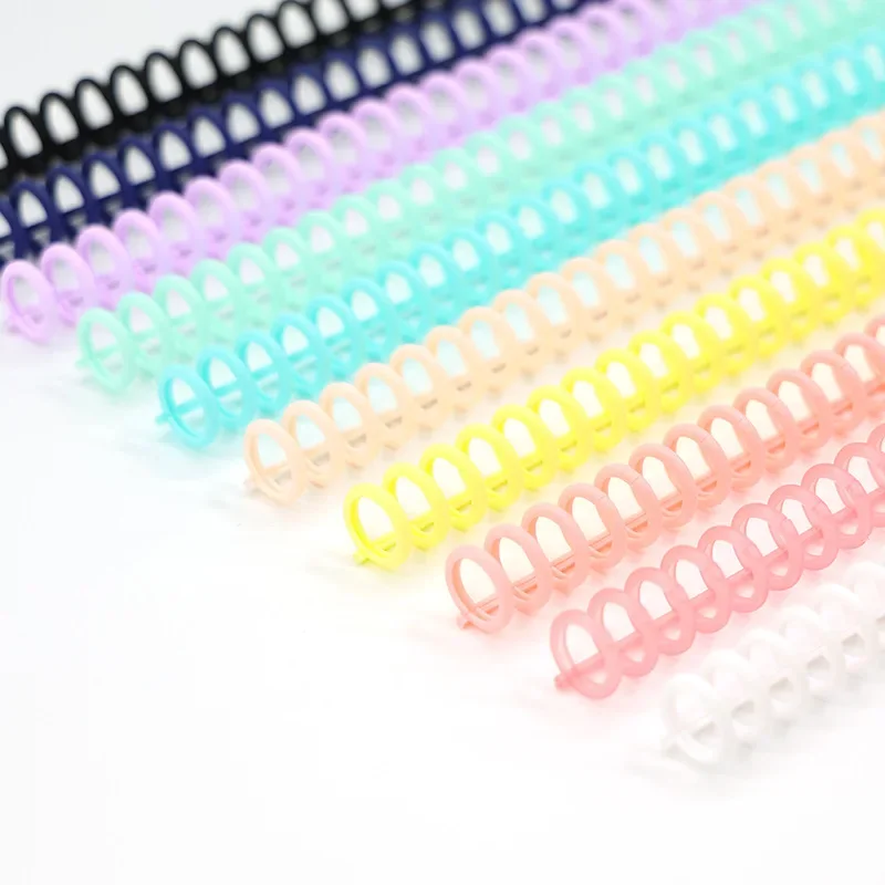 

Кольцевая закрывающая Пряжка открывающаяся катушка с 30 отверстиями и пластиковым отверстием 1 шт. Съемная переплетная папка «сделай сам» с широкими листьями 12 мм