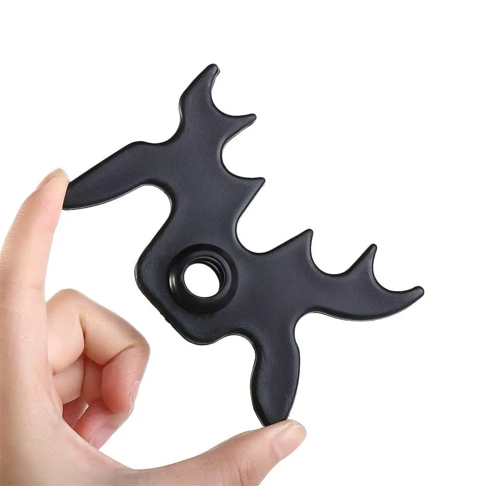 Shape Cue Stick Frame Black Snooker Pole Rack Billiards Cue Rack Bridge Head Holder Antlers Rod Holder Snooker Pool Rack