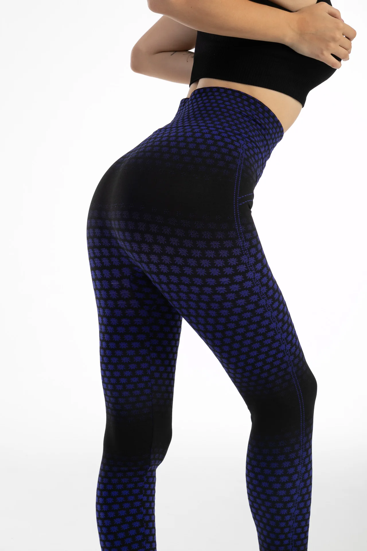 Fashion Gradient Leggings Women's High Stretch Leggings Slim Fit Hip Lift Spanx Leggings Lady Sexy Yoga Pants 21 S424e1f11048a4ee48048ecae7cea99ea2