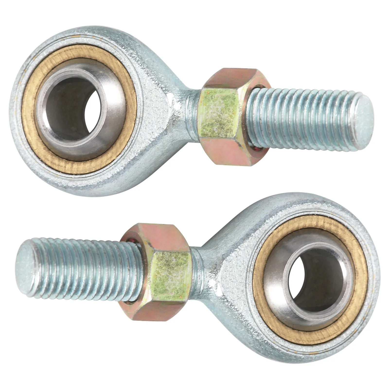 TDPRO 2pc M10 10mm Tie Rod End Ball Joint Bearing DIY 4 Wheeler ATV Quad Go Kart Buggy