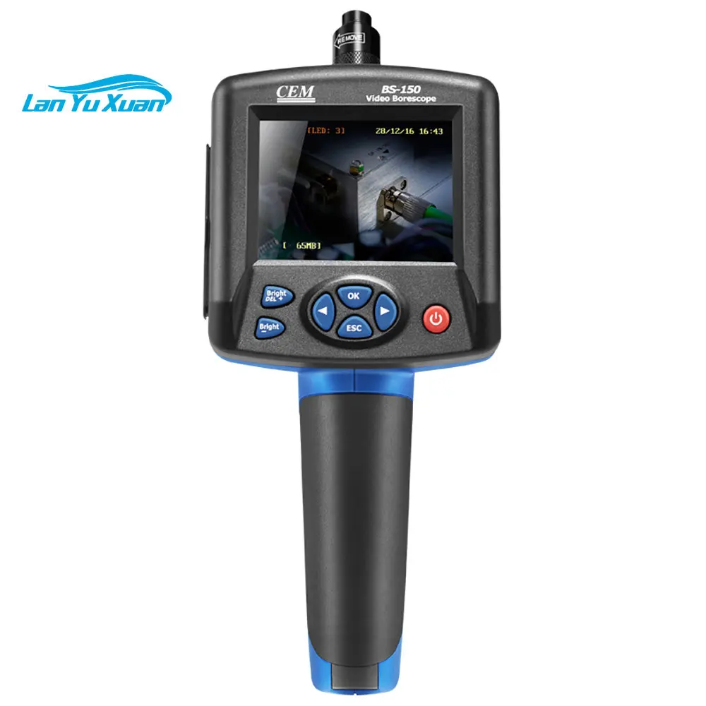 

CEM BS-150 Snake Endoscope Borescope Inspection Camera With Selectable Probe Cable