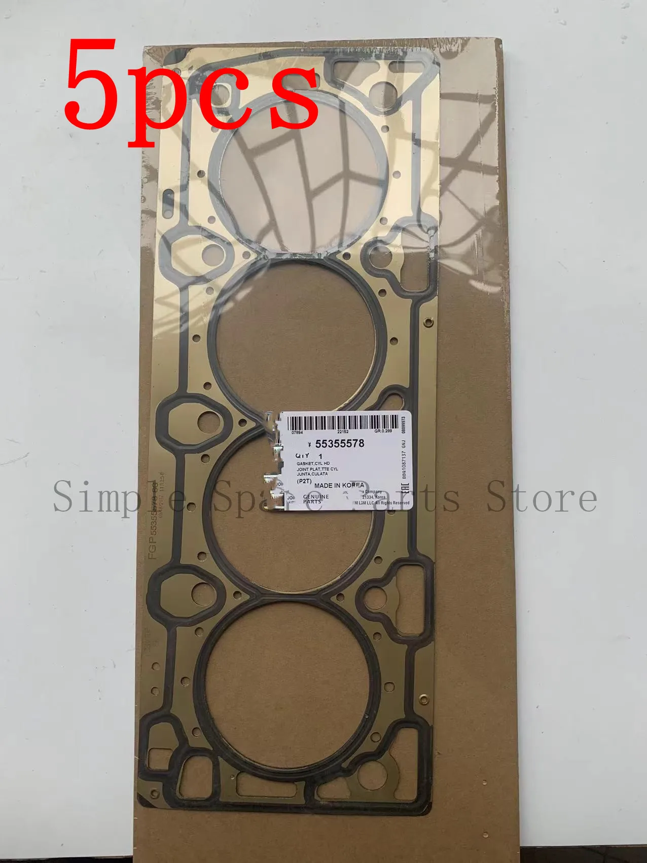 ACDelco 55355578 - Guarnizione Testata Cilindro Originale GM, Ricambio Specifico Per Veicoli GM