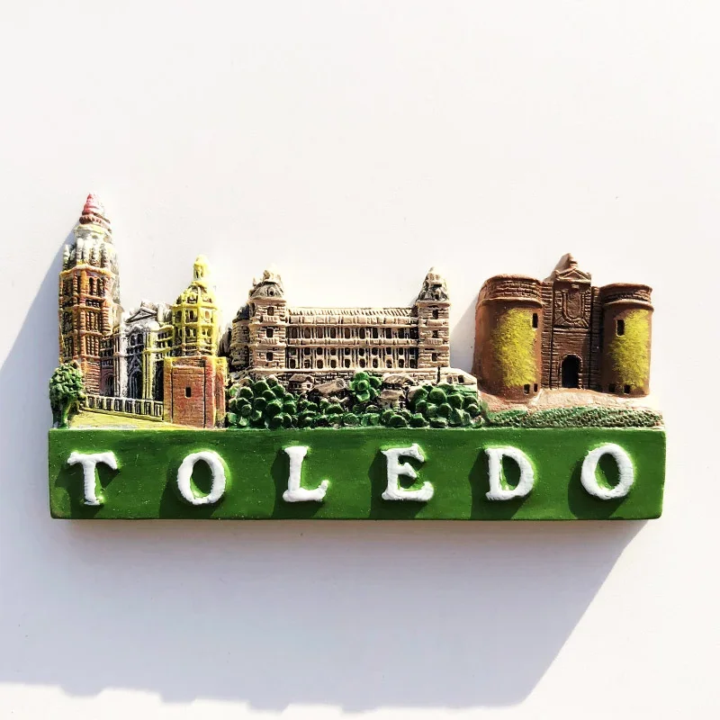 Calamita Da Frigorifero 3D Córdoba Spagna - Souvenir Di Viaggio In Poliresina, 11,2 Cm, Regalo Collezionabile