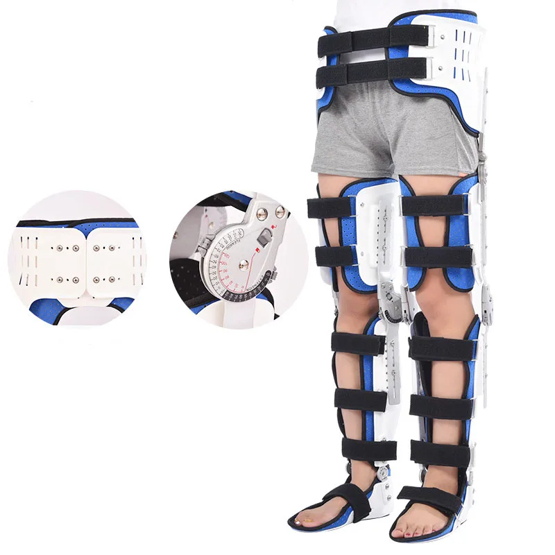 膝足首足装具装具　ヒップウォーキングブレース膝手術 右足用 Amazon.co.jp: サポート下肢装具膝足首足装具ブレース ヒップ