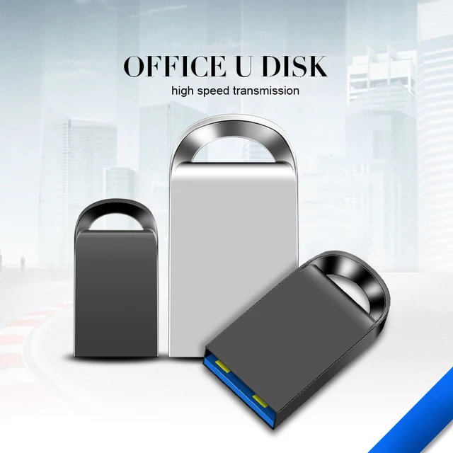 Маленькие металлические usb флеш-накопители, 32 ГБ, usb-накопитель, высокоскоростной накопитель 64 ГБ, флеш-накопитель для телефона 2,0 3