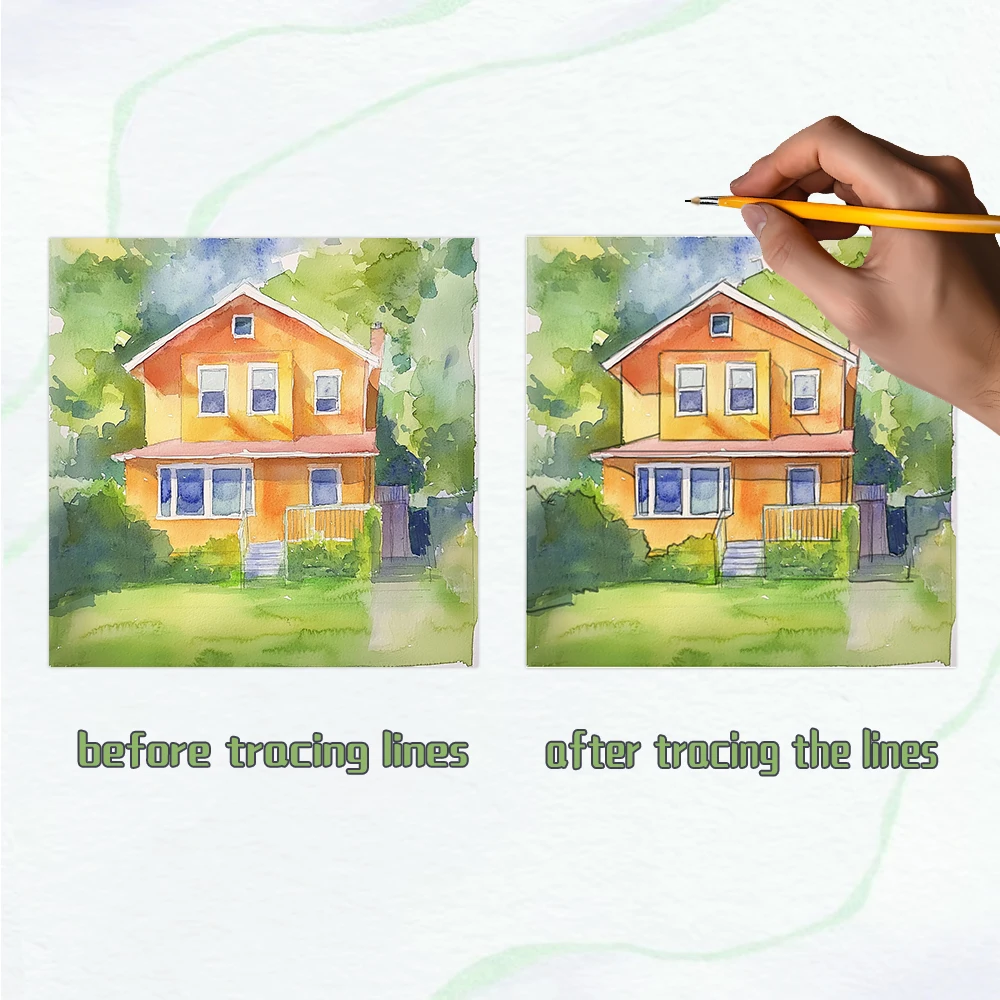 1pc, City Reverse Colouring Book, 30 sheets of 100gsm, Relaxing & Creative Lines ‘All You Need Is A Pen Book’ Birthday Gift 4