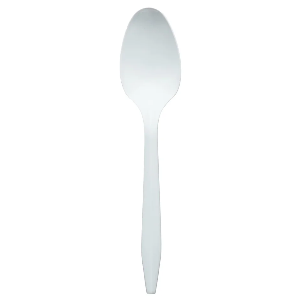 Medium Weight Disposable Plastic Spoons 1000 Pack