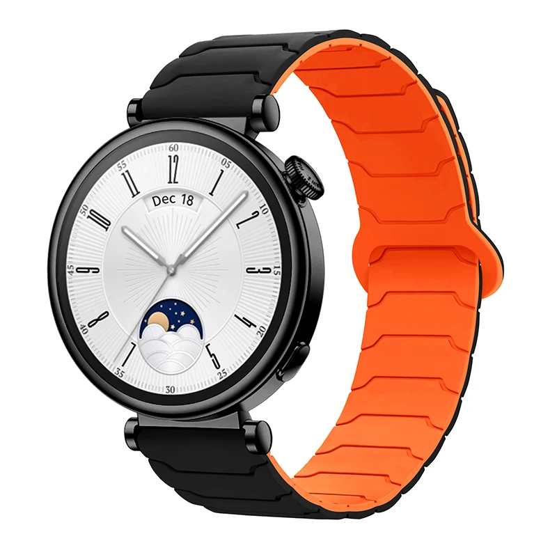 18 mm 20 mm 22 mm Magnetarmband für Samsung Galaxy Watch 7 6 5 4 Classic 5Pro Active Silikonband für Huawei Watch 5 GT5 Pro 46 mm – Detail 7