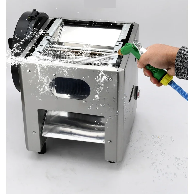 220V /850W  Radish Potato Shredder Filling Meat Grinder Commercial Lamb Beef Beef Roll Slicer  Food Processing Tool 3