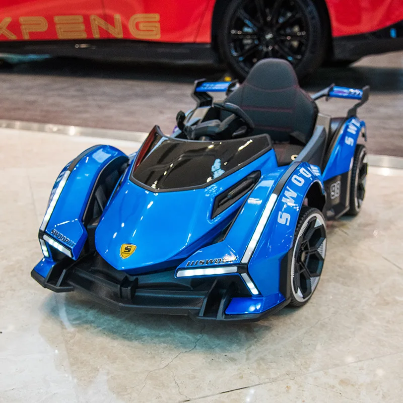 1-5-Year-Old Rechargable Children's Electric Toy Four-Wheel Remote Control Ride On Car For Boys And Girls 3