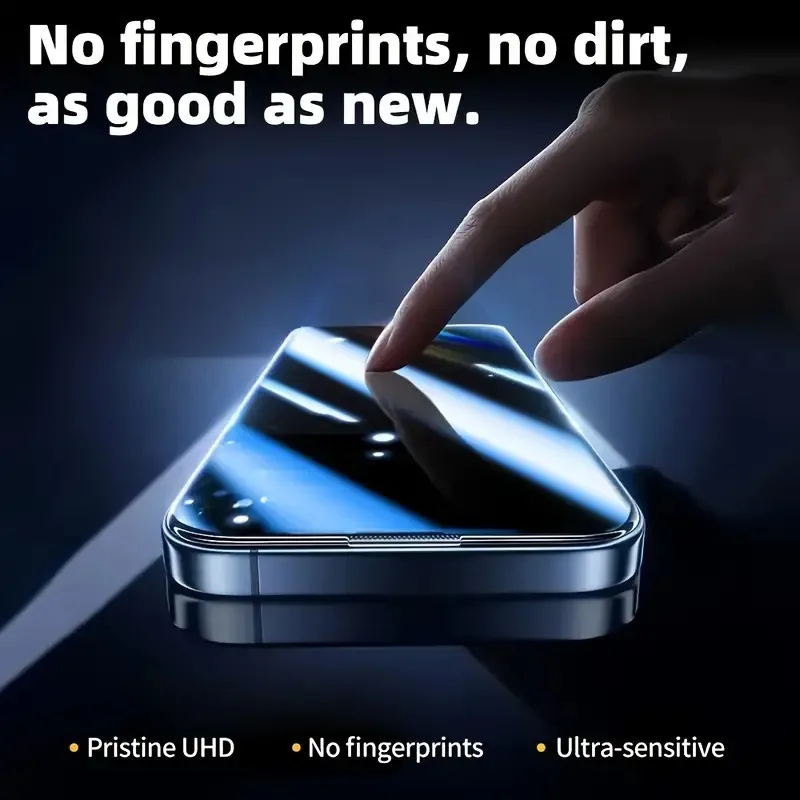 3 عبوات من واقي الشاشة الزجاجي المقسى للخصوصية الخ...