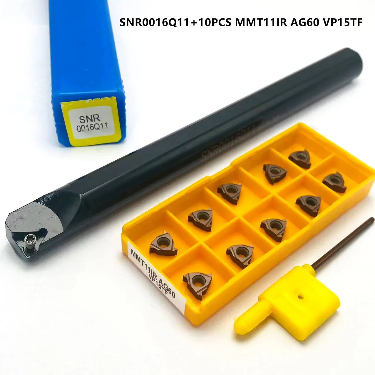BARRA DI ALESATURA robusta per tornio 8 mm gambo ad alte prestazioni inserti CCM EUR 15,88