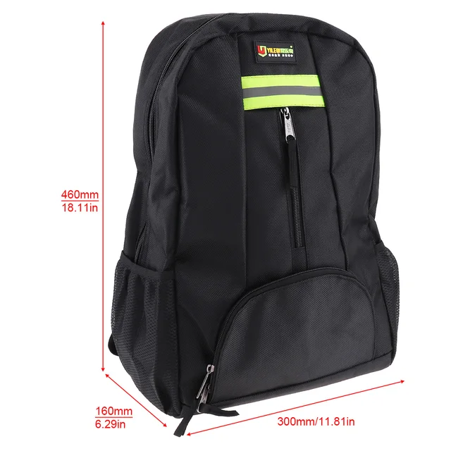 Mochila de herramientas de electricista de gran capacidad, instalación de  mantenimiento multifuncional, mochila portátil de lona gruesa resistente al  desgaste - AliExpress