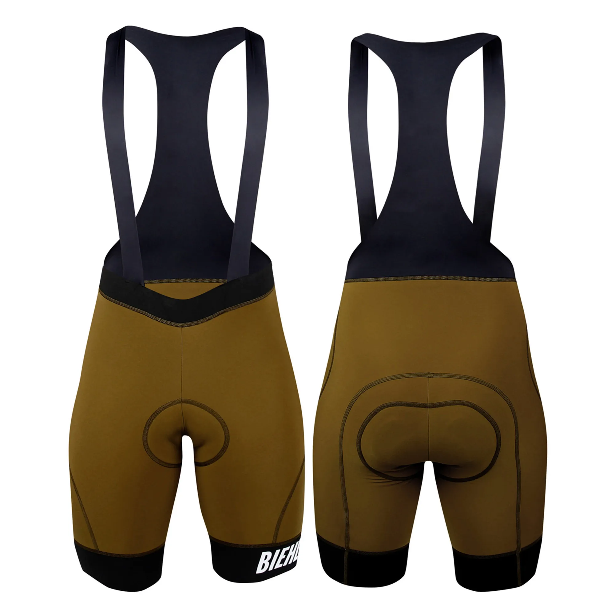 Biehler Cycling Bib Shorts Men's Mtb Road Bike Bib Knickers Gel Pad