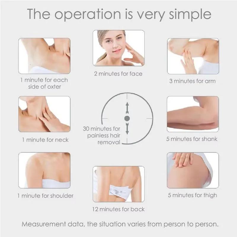 Home Mini Permanent Handheld 999999 Flash IPL Laser Hair Removal Device for Men and Women Painless Personal Care laser hair removal laser epilator