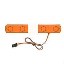

LED Police Lights RC Car Lamp Replacement for 1/10 Climbing Car Engineering Car Police Car Fire Engine Car