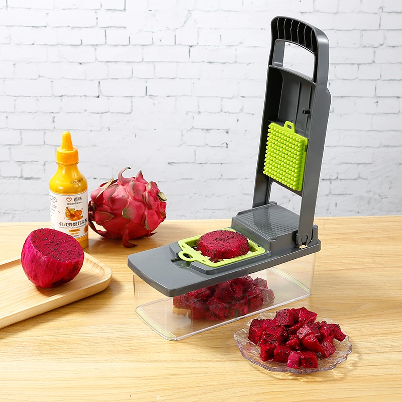 Fruit Vegetable Peeler Multifunctional 14/16 in 1 Chopper Slicer Dicer