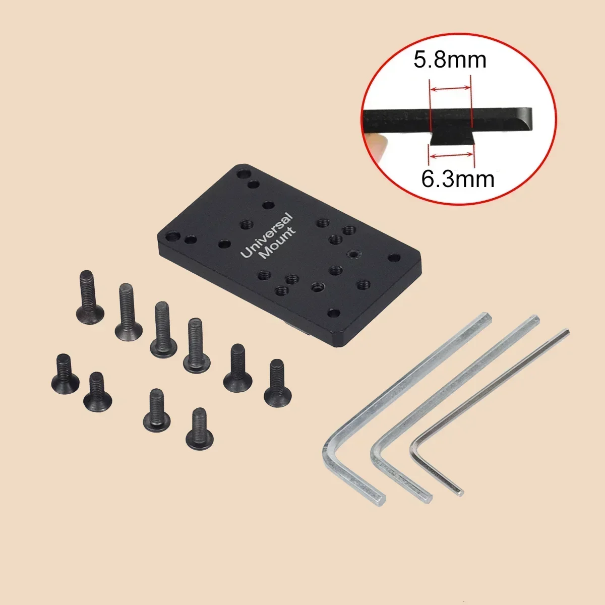 Red Dot Reflex Sight for Hunting with Flip Up Lens