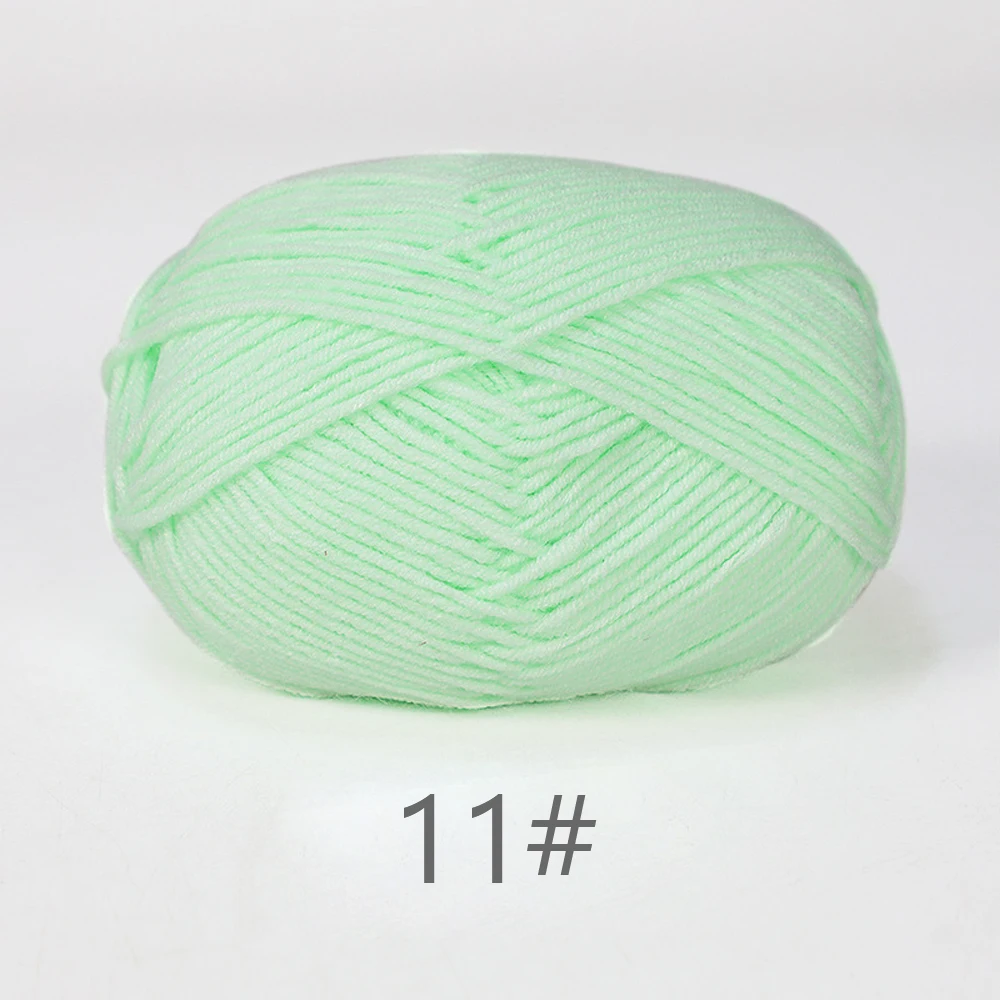 Luxurious Soft Milk Cotton Yarn Pack for Knitting and Crochet Projects - 5PCS, Total 250g