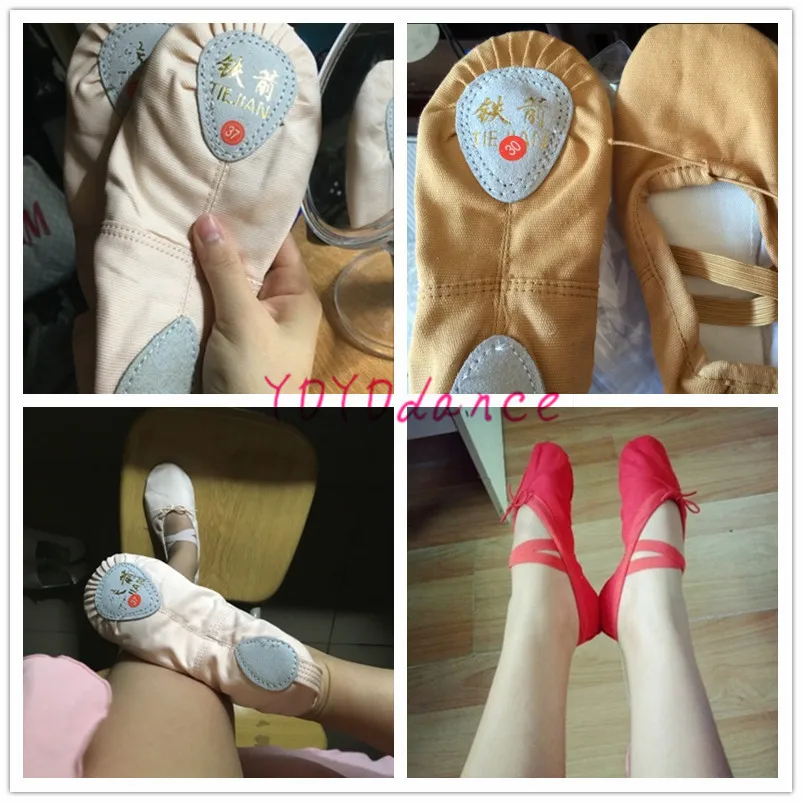 New Women's Ballet Zapatos De Baile Ballerinas Dancing  Mujer High Quality Salsa Children Shoes for Dance 6