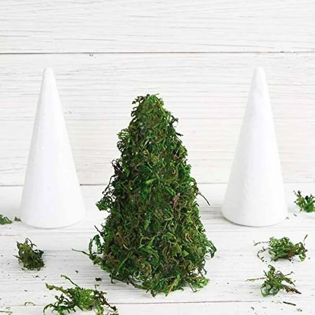 Christmas Polystyrene Styrofoam Cone Flat  Diy Craft Supplies Christmas  Decoration - Christmas Ball Ornaments - Aliexpress