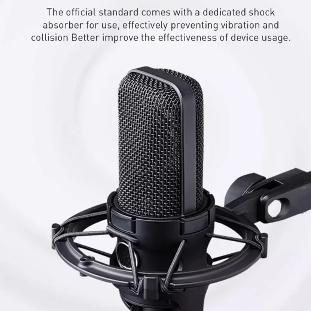 Hot Sale AT4040 Professional Large Diaphragm Condenser Microphone for Studio Recording Podcasting Voice Over High Sensitivity