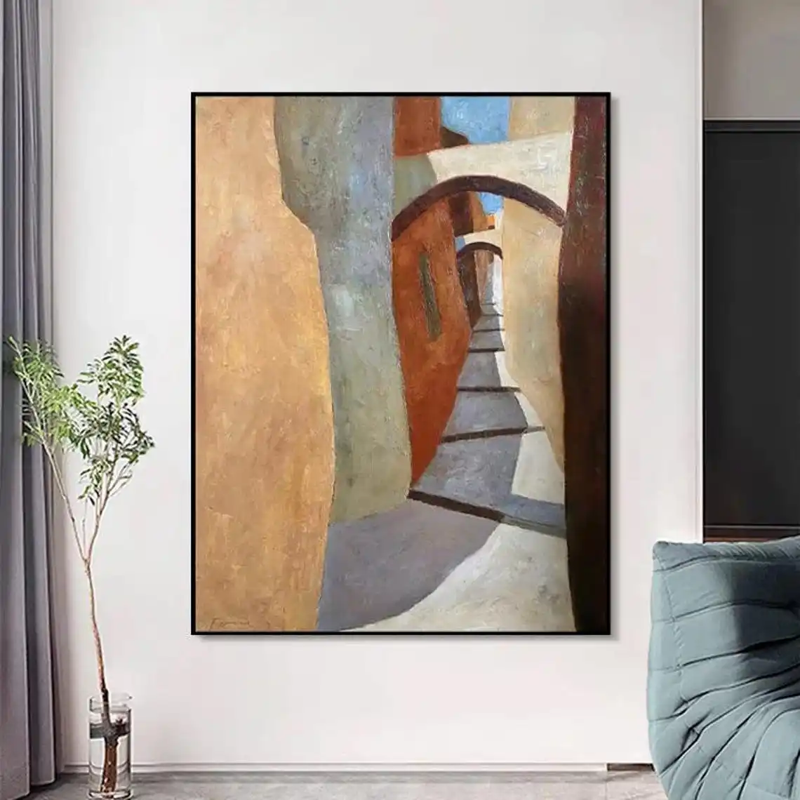 Wabi-Sabi Wall Art Black Beige Abstract Painting Medieval Black Beige Handmade Canvas Oil Painting Black Minimalist Wall Decor Wabi-Sabi Wall Art Black Beige Abstract Painting Medieval Black Beige Handmade Canvas Oil Painting Black Minimalist Wall Decor