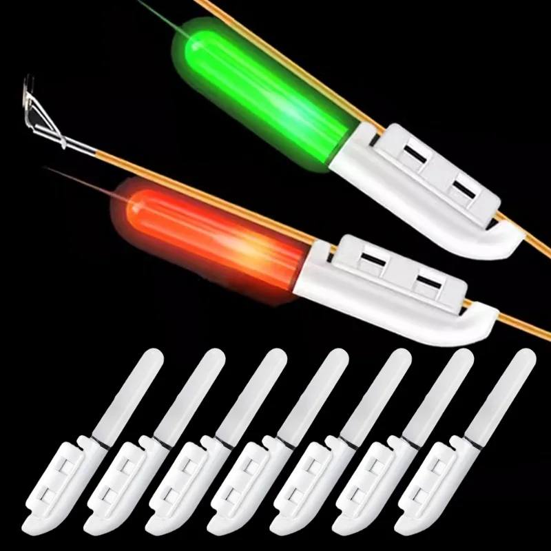 Fishing Rod Light Electronic Luminous Stick LED Removable Float Tackle Night Rock Fishing Accessorie CR425 Battery