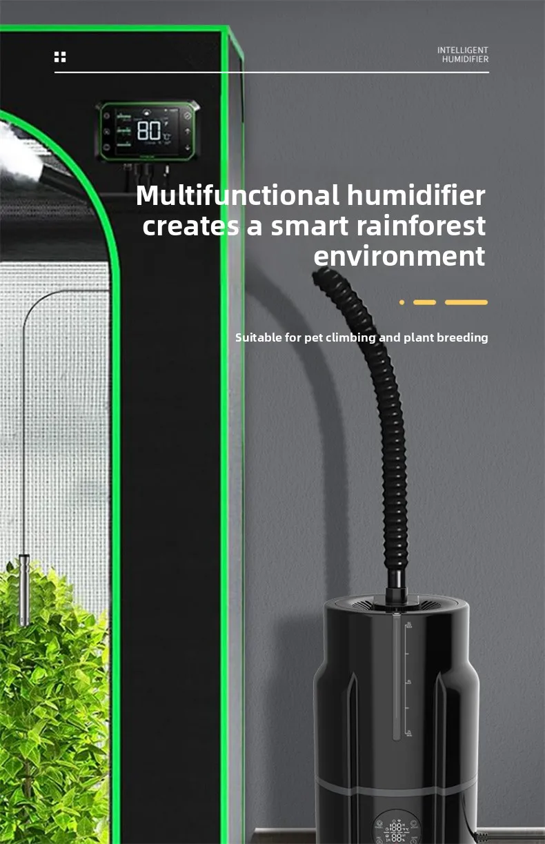 Description Picture 2 of item6L Ultrasonic Animal and Plant Humidifier | Automatic Humidity Adjustment+Timing Spray | Low Noise Design | Special for Potting/