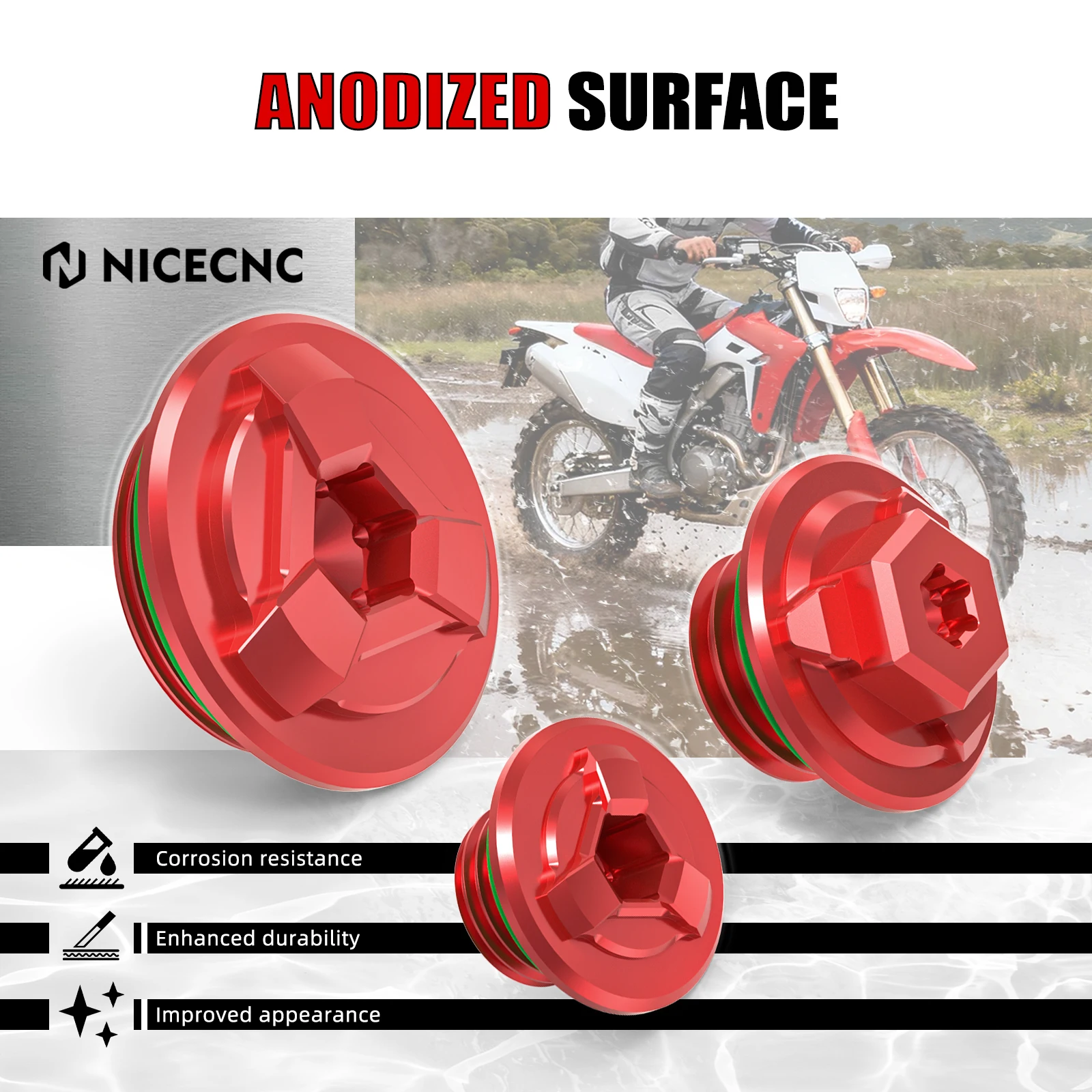 Für Honda 2020-2026 CRF1100L Africa Twin CRF1100L Adventure Sports Motor-Ölfilterdeckel CRF1000L/ADV Sports 2016-19 – Detail 10