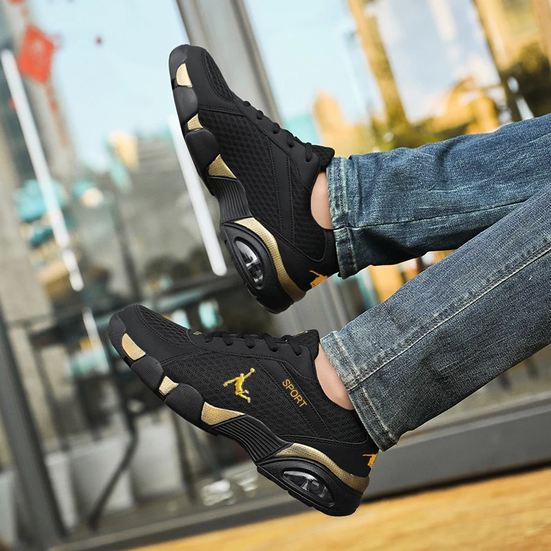 حذاء جري غير قابل للإنزلاق يسمح بالتهوية للرجال ،...