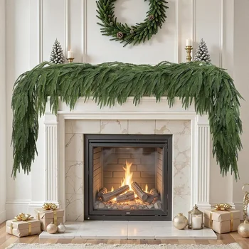 Norfolk Pine Christmas Garland 1