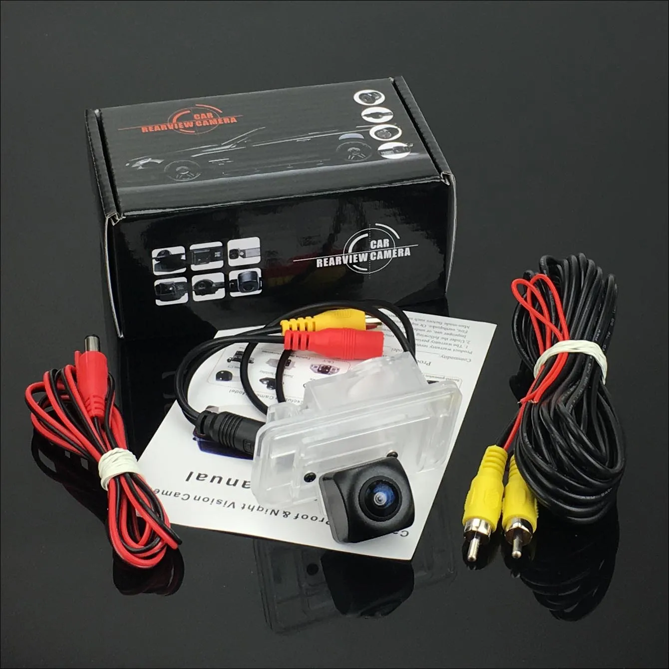 Caméra De Recul Kit De Caméra De Recul De Voiture, Voiture Ccd Étanche Parking Vision Nocturne