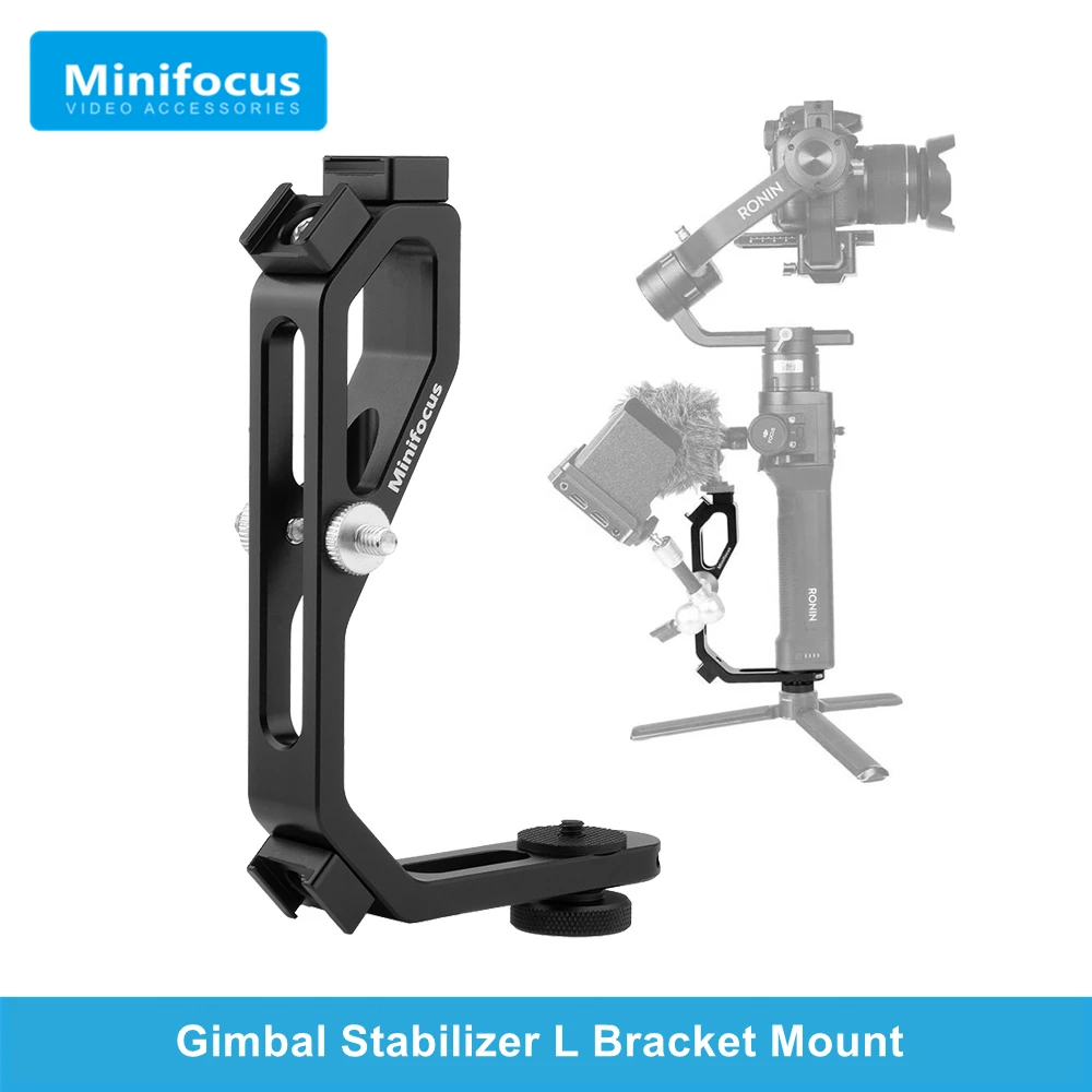 thumbnail image 2 of Universal Aluminum Alloy Gimbal Extention Bar Bracket Handheld Stabilizer Accessories With Numerous 14in 38in Threaded Holes 2 Cold Shoe Mounts 14in Screw Compatible With Dji Ronin S3rs3 Pror I5359605456 2 of 13