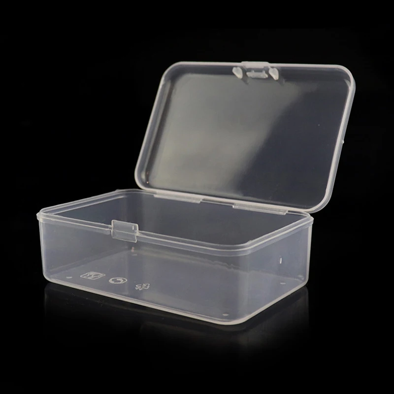 

1PC Transparent Microblading Needle Storage Makeup Cotton Pad Swab Box Tattoo Supply Accessory