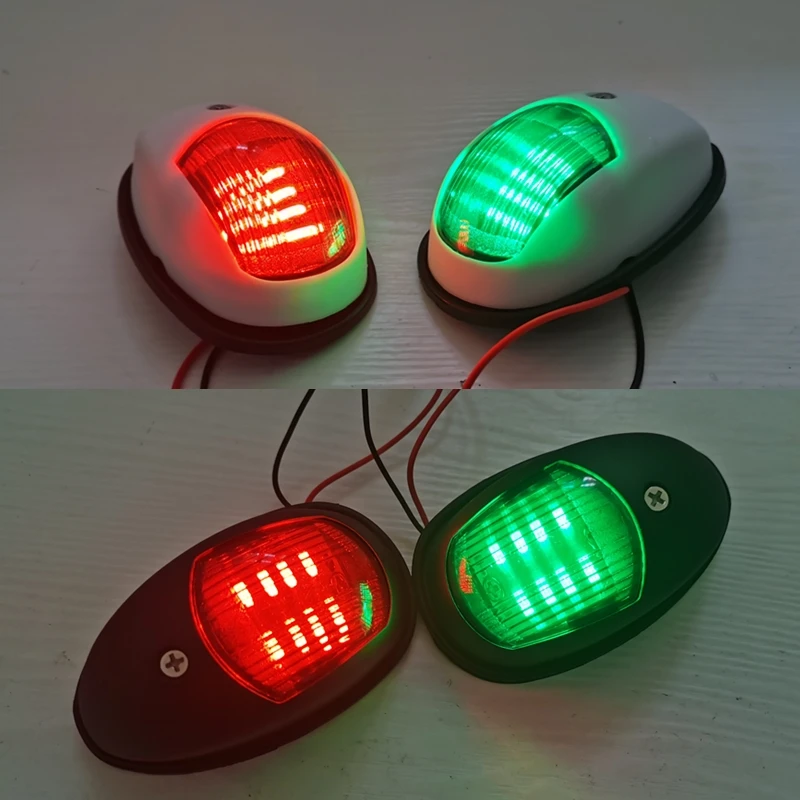 Dilwe Feu De Navigation LED Pour Bateau, Haute Luminosité - IP66