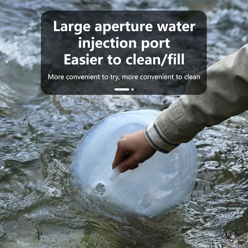 5-15L capacity car foldable outdoor water bucket portable drive water tank container camping picnic hiking travel faucet