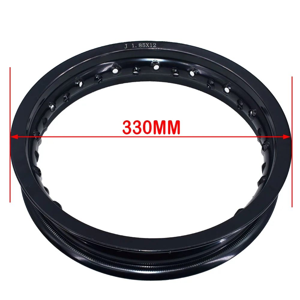 Motorcycle Wheel Rims Pit bike Rims Hub Ring 1.85x12"inch aluminum For dirt bike 32H Wheels Circle pit CRF Kayo BSE Apollo Spare Parts